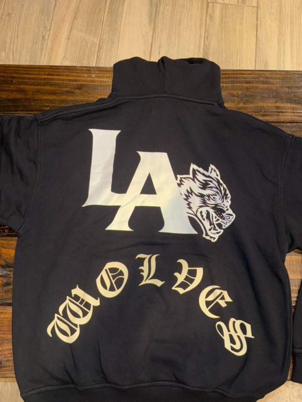 Darc Sport LA Wolves Black Bishop hoodie